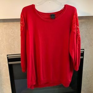 Worthington Red Sweater